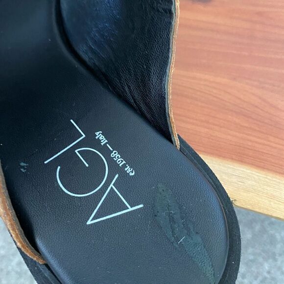 AGL Sabina Leopard Print Double Buckle Slides - Picture 8 of 11